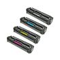 HP 125A 1 Set Compatible Toner | Black CB540A | Cyan CB541A | Yellow CB542A | Magenta CB543A For HP Color LaserJet CM1312, CM1312nfi, CP1215, CP1518ni,  CP1518ni Multifunction Printers