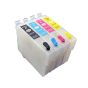 Epson T2521-T2524 Refillable Ink Cartridge For Epson Epson WF-3640, 3620, 7110, 7610, 7620, 7110, 7710 Printers