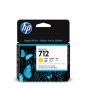 HP 712 Yellow DesignJet Ink Cartridge for HP DesignJet T210, T230, T250, T630, T650 Printer Series