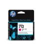 HP 712 Magenta DesignJet Ink Cartridge for HP DesignJet T210, T230, T250, T630, T650 Printer Series