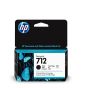 HP 712 Black DesignJet Ink Cartridge for HP DesignJet T210, T230, T250, T630, T650 Printer Series