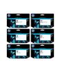 HP 72 130ml Ink Cartridge 1 Set | Photo Black | Grey | Matte Black | Cyan | Magenta | Yellow for HP DesignJet T1100, T1120, T1203, T1300, T2300, T610, T620, T770, T790 Printer