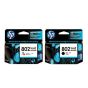 HP 802 Ink Cartridge 1 Set | Black CH562ZZ | Colour CH563Z for HP Deskjet 1000, 1050, 2000, 2050, 3000, 3050, Advantage 2010, 2060 All-in-One Printer Series