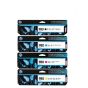 HP 980 Ink 1 Set | Black D8J10A | Cyan D8J07A | Magenta D8J08A | Yellow D8J09A for HP OfficeJet Enterprise Color X555xh, X555dn, MFP X585dn, MFP X585f, MFP X585z Printer