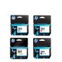 HP 364 Ink Cartridge 1 Set | Black CN680E | Cyan CN681E | Magenta CN682E | Yellow CN683E for HP Deskjet 3070A, 3520, 3522, 3524, Officejet 4620, 4622, Photosmart 5510, 5514, 5515, 5520 All-in-One Printer