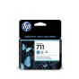 HP 711 Cyan Ink Cartridge (CZ130A) For HP DesignJet T100, T120, T125, T130, T530, T520, T525 Printer