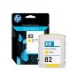 HP 82 Yellow Ink Cartridge (C4913A) for HP DesignJet 500, 500PS, 800, 800PS, 510, 815MFP, 820MFP, cc800ps Printer