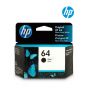 HP 64 Black Ink Cartridge (N9J90AN) for HP ENVY Photo 7155, 6255, 7855, Tango X, Tango Printer