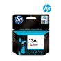 HP 136 Tri-Color Ink Cartridge (C9361H) for HP Officejet 6313, Deskjet 5443, Photosmart C3183 All-in-One Printer