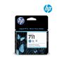 HP 711 Cyan Ink Cartridge (CZ130A) For HP DesignJet T100, T120, T125, T130, T530, T520, T525 Printer