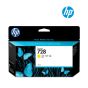 HP 728 130-ml Yellow Ink Cartridge (F9J65A) for HP DesignJet T730 914-mm, T830 24-in, T830 36-in, T830 MFP Printer