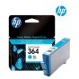 HP 364 Cyan Ink Cartridge (CN681E) for HP Deskjet 3070A, 3520, 3522, 3524, Officejet 4620, 4622, Photosmart 5510, 5514, 5515, 5520 All-in-One Printer