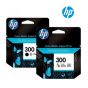 HP 300 Ink Cartridge 1 Set | Black CC640E | Colour CC643E for HP Deskjet D1660, D2560, D2660, D5560, F2420, F2480, F4272, F4280, F4580 Printer