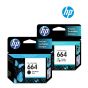 HP 664 Ink Cartridge 1 Set | Black F6V29AL | Colour F6V28AL for HP DeskJet Ink Advantage 1115, 2136, 3636, 3836, 4536, 4676 All-in-One Printer