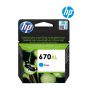 HP 670XL Cyan Ink Cartridge (CZ118A) For HP Deskjet Ink Advantage 3525, 4615, 4625, 5525 Printer