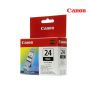 CANON BCI-24BK Black Ink Cartridge For      Canon  BJC-2000, BJC-2100, BJC-4000, BJC-4100, BJC-4200, BJC-4300, BJC-4400, BJC-4550, BJC-5000, BJC-5100, FaxPhone B740, i250, i320, i350, i450, i455, i470D, i475D, Multipass C2500, Multipass C3000