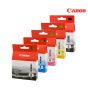 Canon PGI-5/CLI-8 Ink Cartridge 1 Set | Black | Colour For      Canon PIXMA iP3300, iP3500, iP4200, iP4300, iP4500, iP5200, iP5200R, iP6600D, iP6700D, MP500, MP510, MP520, MP530, MP600, MP610, MP800, MP800R, MP810, MP830, MP960, MP970, MX700, Pro9000 