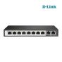 D LINK DGS-F1010P-E 8GE PoE+ 2GE Uplink 250m PoE Switch