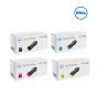Dell NCH0D-Black|WG4T0-Cyan|042T1-Magenta|2RF0R-Yellow 1 Set Toner Cartridge For Dell Color Cloud H825cdw MFP,  Dell H625,  Dell H625cdw,  Dell H825cdw,  Dell S2825cdn