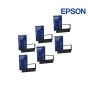 Epson ERC-23 Black Ribbon Cartridge 6-Pack  For  Epson M-250,  252,  255, 257,  260,  262,  264,  265,  Wincor Nixdorf ND 62 U262,   270,  280,  265,  267