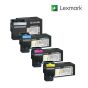 Lexmark C540H2KG-Black|C540H2CG-Cyan|C540H2YG-Yellow|C540H2MG-Magenta1 Set Standard Toner Cartridge For Lexmark C540 dw,  Lexmark C540n,  Lexmark C543,  Lexmark C543dn,  Lexmark C544dn,  Lexmark C544dtn,  Lexmark C544dw,  Lexmark C544n