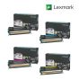 Lexmark C746A1KG-Black|C746A1CG-Cyan|C746A1YG-Yellow|C746A1MG-Magenta 1 Set Standard Toner Cartridge For Lexmark X746de, Lexmark X748de, Lexmark X748dte