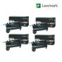 Lexmark X792X1KG-Black|X792X1CG-Cyan|X792X1YG-Yellow|X792X1MG-Magenta 1 Set Standard Toner Cartridge For Lexmark X792de, Lexmark X792dte, Lexmark X792dtfe, Lexmark X792dtme, Lexmark X792dtpe, Lexmark X792dtse, Lexmark XS796de