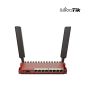 Mikrotik L009UiGS-2HaxD-IN wireless router Gigabit Ethernet Single-band (2.4 GHz) Red 