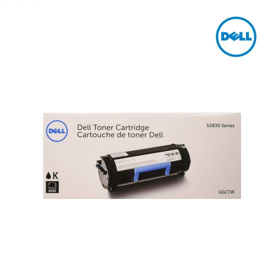  Compatible Dell GGCTW Black Toner Cartridge For Dell S2830dn,  Dell Smart Printer S2830dn