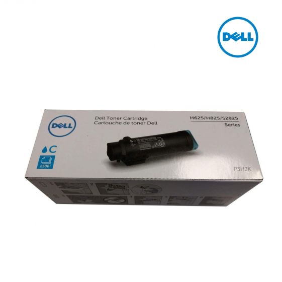  Dell P3HJK Cyan Toner Cartridge For Dell Color Cloud H825cdw MFP,  Dell H625,  Dell H625cdw,  Dell H825cdw,  Dell S2825cdn