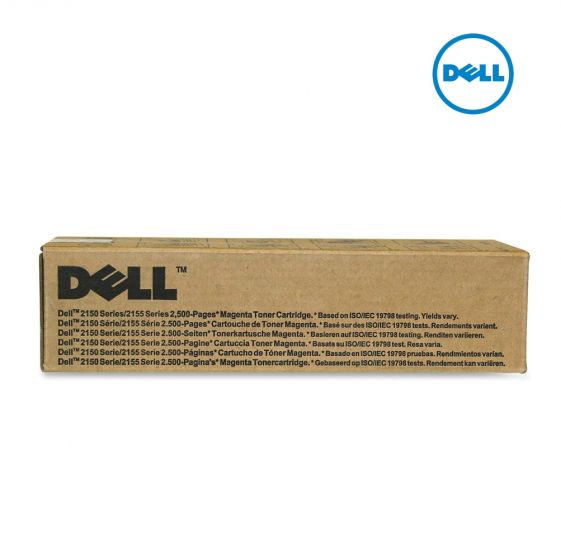  Compatible Dell 8WNV5 Magenta Toner Cartridge For Dell 2150cdn,  Dell 2150cn,  Dell 2155cdn,  Dell 2155cn,  Dell 2155cn MFP