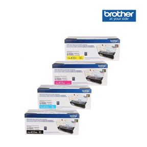  Brother TN433 Toner Cartridge Set For Brother HL-L8260CDW,  Brother HL-L8360CDW,  Brother HL-L8360CDWT , Brother MFC-L8610CDW,  Brother MFC-L8900CDW , Brother MFC-L8905CDW