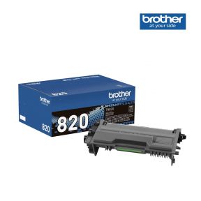  Brother TN820 Black Toner Cartridge For Brother DCP-L5500DN,  Brother DCP-L5600DN,  Brother DCP-L5650DN,  Brother DCP-L6600 DW,  Brother HL-L5000D,  Brother HL-L5100 DNT,  Brother HL-L5100DN,  Brother HL-L5200DW