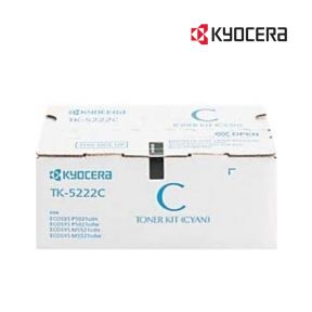  Kyocera TK5222C Cyan Toner Cartridge For Kyocera M5521cdw , Kyocera P5021CDW