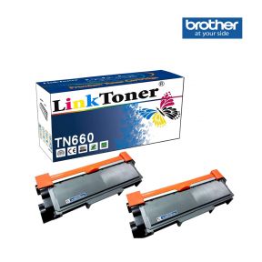  Compatible Brother TN660 Black Toner Cartridge For Brother DCP-L2500 D,  Brother DCP-L2520DW,  Brother DCP-L2540 DN,  Brother DCP-L2540DW,  Brother DCP-L2560 DW,  Brother HL-L2300D,  Brother HL-L2305W
