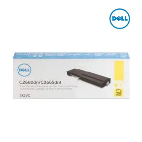  Compatible Dell 2K1VC Yellow Toner Cartridge For Dell C2660dn,  Dell C2665dnf,  Dell C2665dnf MFP