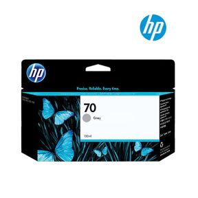 HP 70 130-ml Gray Ink Cartridge (C9450A) for HP DesignJet Z3200 44-in, Z2100 24-in, Z5400 44-in, Z3200 24-in, Z3200 24-in, Z2100 24-in, Z2100 44-in, Z2100 44-in, Z2100 44-in, Z3200 44-in, Z5200 44-in Printer