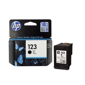 HP 123 Black Ink Cartridge  (F6V17A) For HP DeskJet 2630, 3639, 1110, 2132, 3630, 4520, 5010, 5020, 5030, 2620, 2130   All-in-One Printer