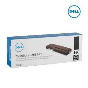  Compatible Dell 67H2T Black Toner Cartridge For Dell C2660dn,  Dell C2665dnf,  Dell C2665dnf MFP