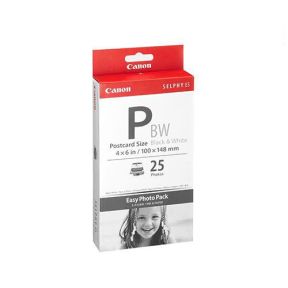 CANON Postcard Size 25 Black (SELPHY ES1) For SELPHY ES40, ES3, ES30 Printers