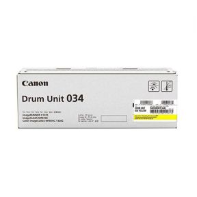 Canon 034 Yellow Drum Unit For Canon imageCLASS MF810Cdn, MF820Cdn Printers