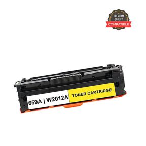 HP 659A COMPATIBLE TONER CARTRIDGE (W2012A) (YELLOW) FOR HP COLOR LASERJET ENTERPRISE M856DN, MFP M776Z, MFP 776ZS, MFP M776DN, M856X PRINTERS