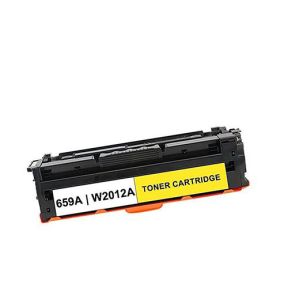 HP 659A COMPATIBLE TONER CARTRIDGE (W2012A) (YELLOW) FOR HP COLOR LASERJET ENTERPRISE M856DN, MFP M776Z, MFP 776ZS, MFP M776DN, M856X PRINTERS