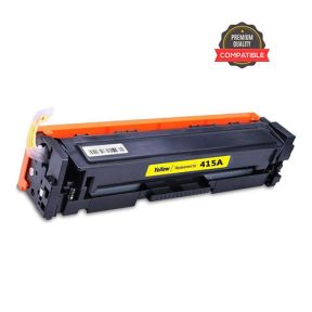 HP 415a Compatible Yellow Toner Cartridge (With Chip) For HP LaserJet Color Printer M454dn, MFP M479dw, M454dw, MFP M479fdn, MFP M479fdw, MFP M479fnw All-In One Printers