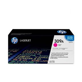 HP 309A (Q2673A) Magenta Original LaserJet Toner Cartridge  For HP Color LaserJet 3500, 3500N, 3550, 3550N, 3700, 3700DN, 700DTN, 3700N Printers