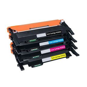 HP 117A 1 Set Compatible Toner | Black W2070A | Cyan W2071A | Yellow W2072A | Magenta W2073A For HP Color Laser MFP 178nw, 150nw, 150a, MFP 179fnw Printers