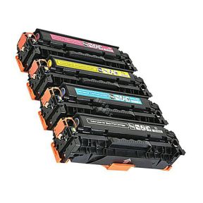 HP 131A 1 Set Compatible Toner | Black CF350A | Cyan CF351A | Yellow CF352A | Magenta CF353A For HP LaserJet Pro 200 color MFP M276nw, M251nw Printers