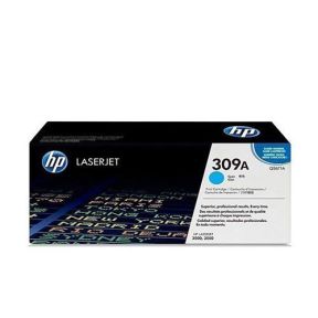 HP 309A (Q2671A) Cyan Original LaserJet Toner Cartridge  For HP Color LaserJet 3500, 3500N, 3550, 3550N, 3700, 3700DN, 700DTN, 3700N Printers