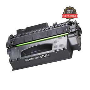 HP 53A (Q7553A) Black Compatible Laserjet Toner Cartridge  For HP LaserJet P2014, P2015, M2727nf MFP, M2727mfs MFP Printers