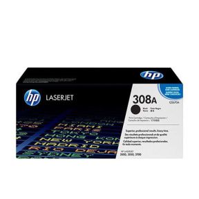 HP 308A (Q2670A) Black Original LaserJet Toner Cartridge For HP Color LaserJet 3500, 3500N, 3550, 3550N, 3700, 3700DN, 700DTN,  3700N Printers